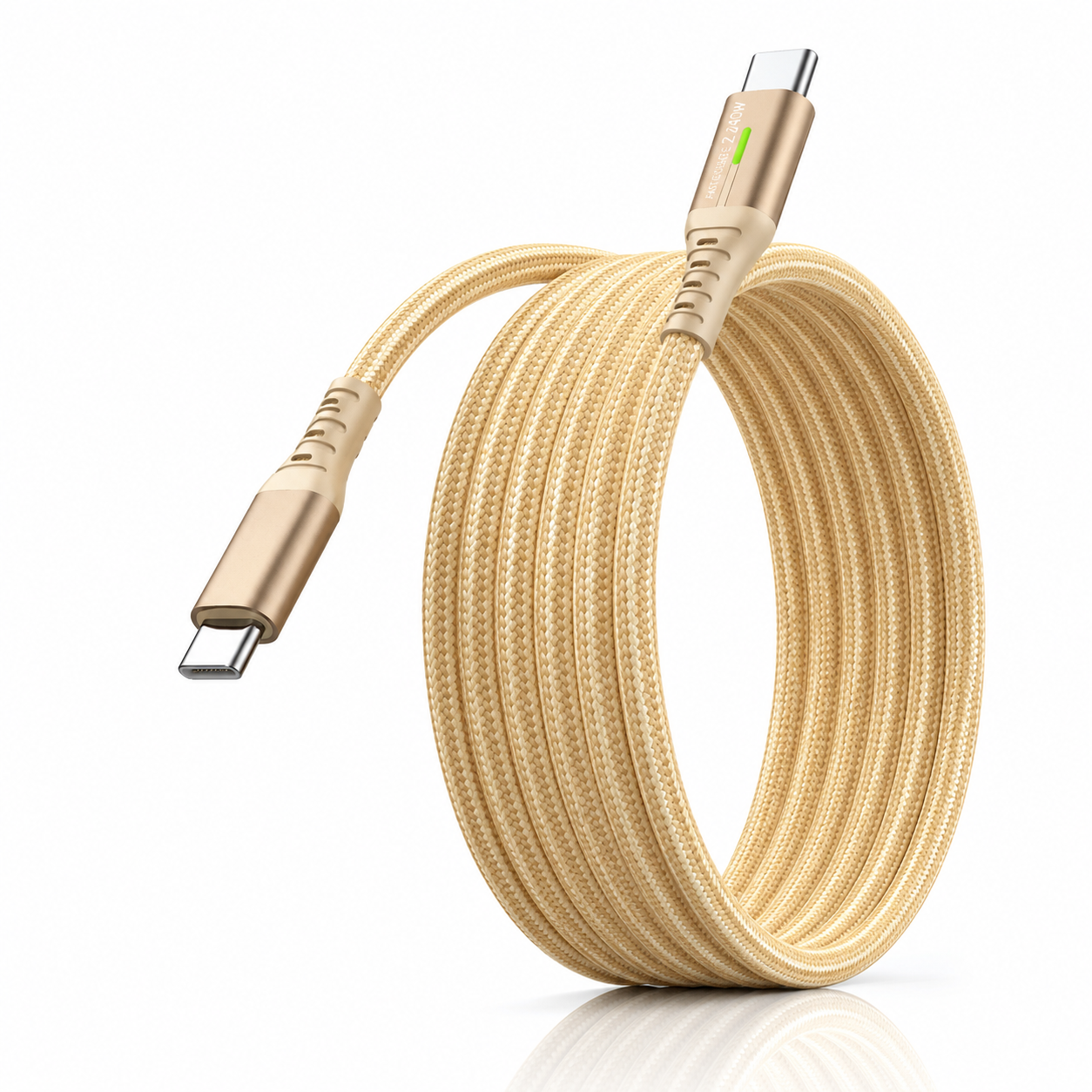 USB-C auf USB-C Kabel 240W Schnellladekabel PD Fast Charge 1m 2m 3m Nylon
