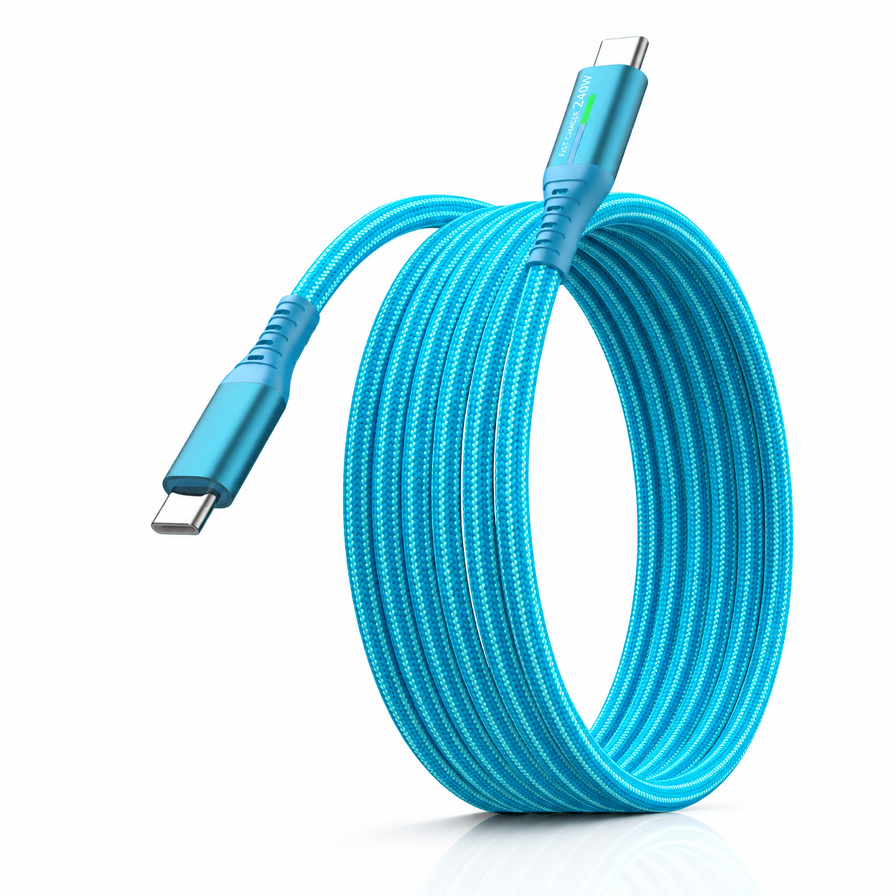 USB-C auf USB-C Kabel 240W Schnellladekabel PD Fast Charge 1m 2m 3m Nylon