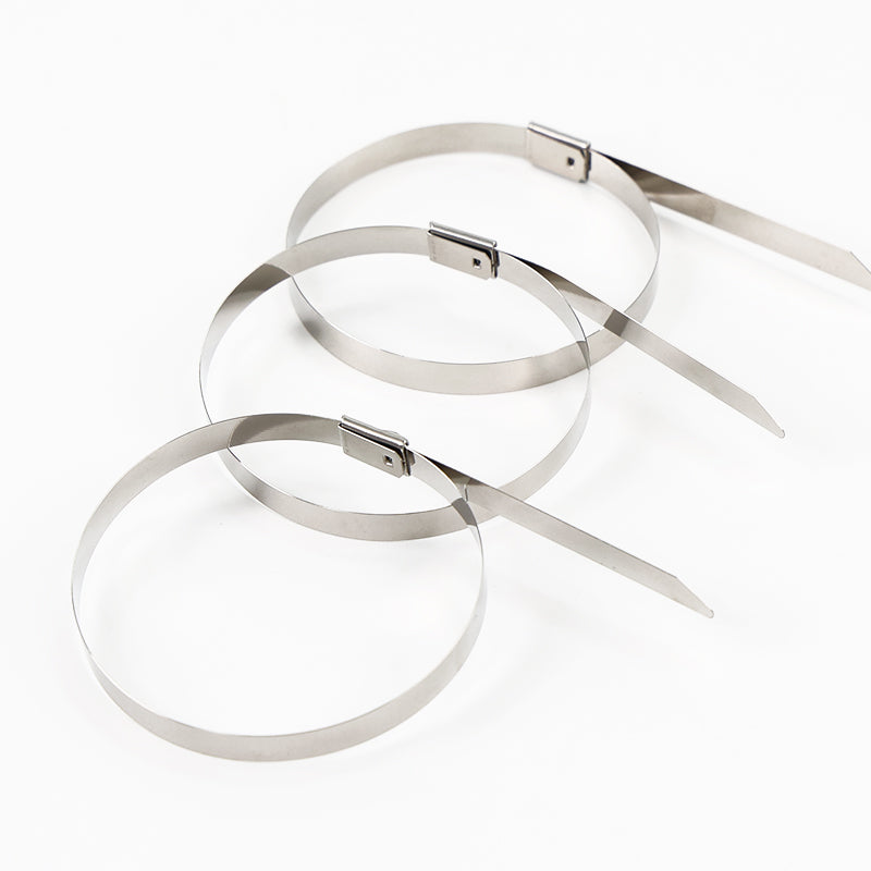 Kabelbinder aus Edelstahl 316, 4,6 mm x 150 mm