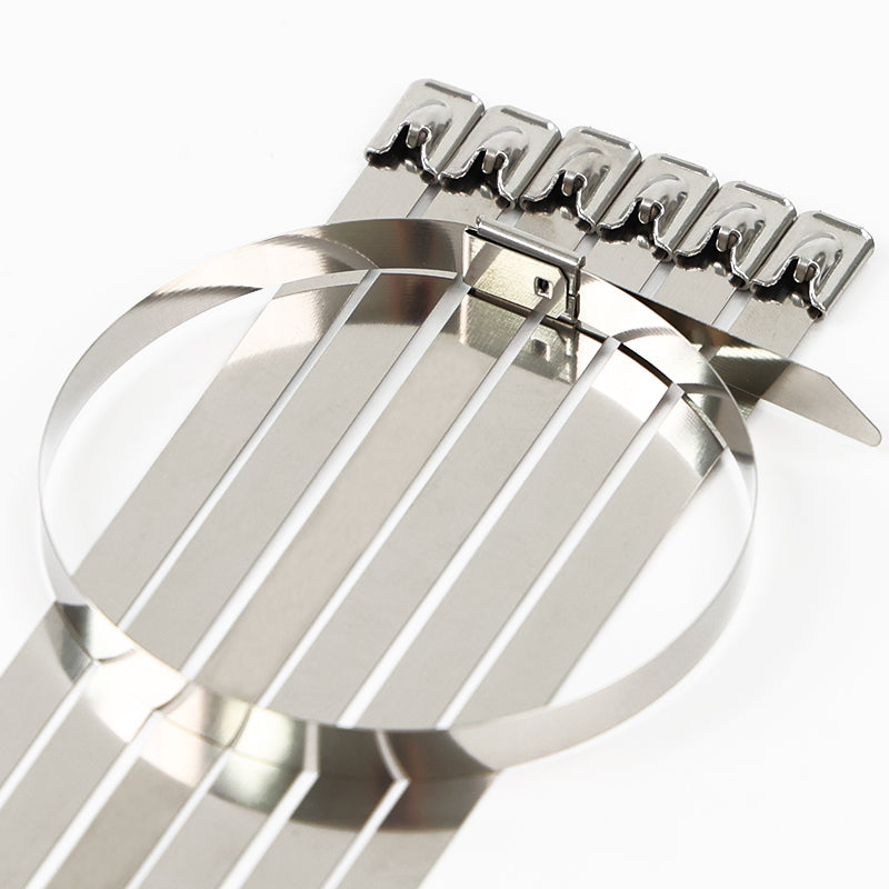 Kabelbinder aus Edelstahl 316, 4,6 mm x 150 mm