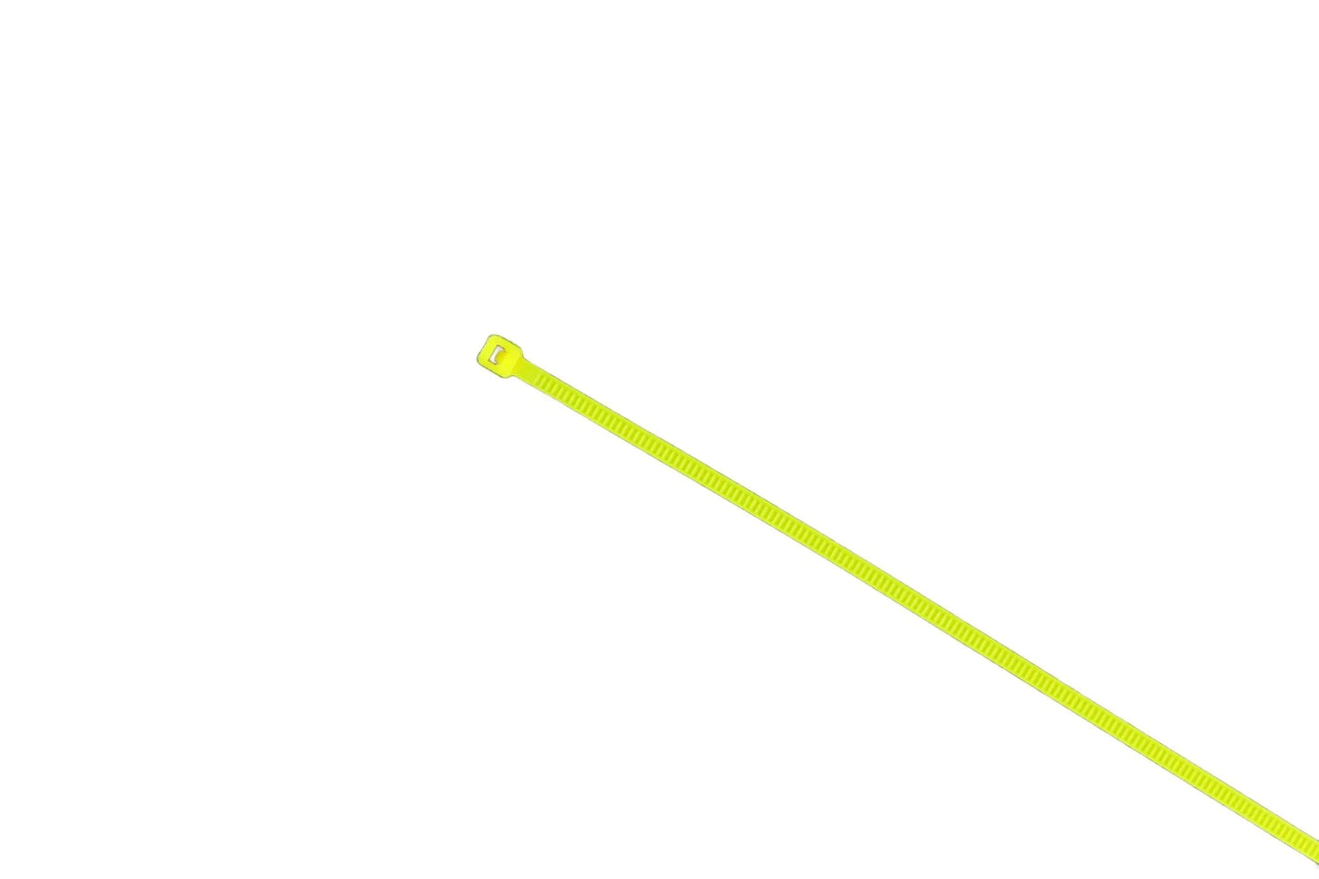 Neon Yellow 3mm x 250mm Cable Ties - Kablex