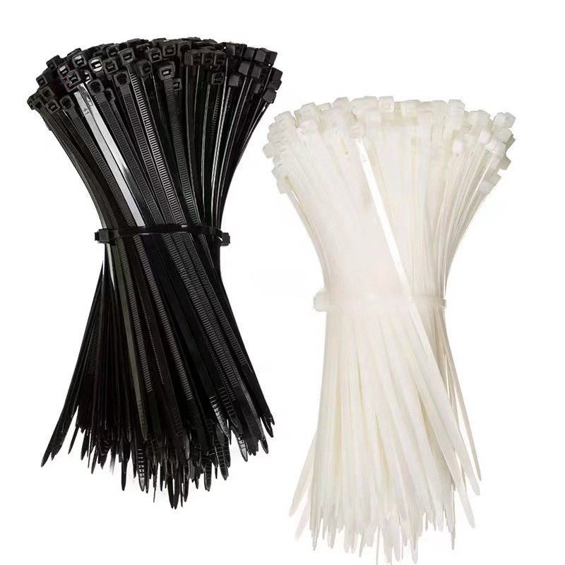 Nylon Cable Ties – Black and White | Multiple Sizes | Industrial Grade - Kablex