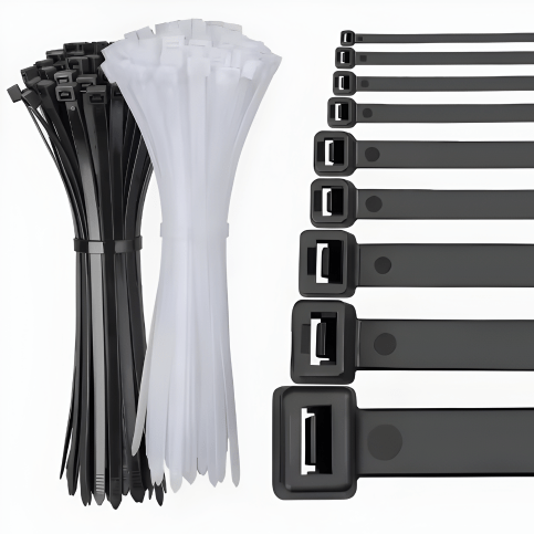 Nylon Cable Ties – Black and White | Multiple Sizes | Industrial Grade - Kablex