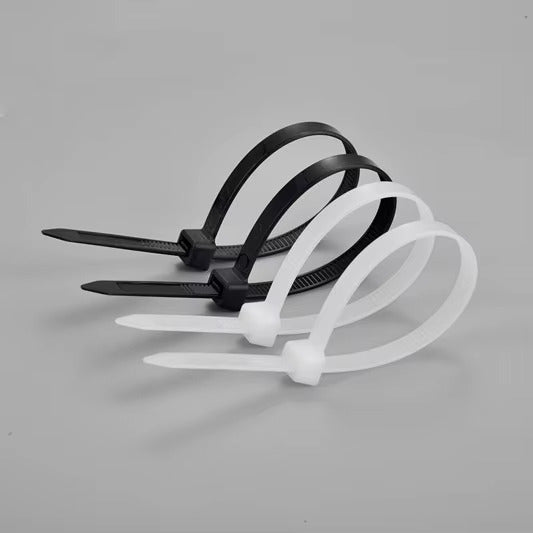 Nylon Cable Ties – Black and White | Multiple Sizes | Industrial Grade - Kablex