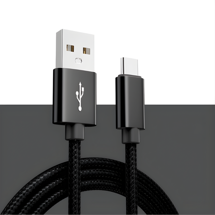 USB-C Kabel Nylon – Schnellladen & Datenübertragung (1m, 2m, 3m)