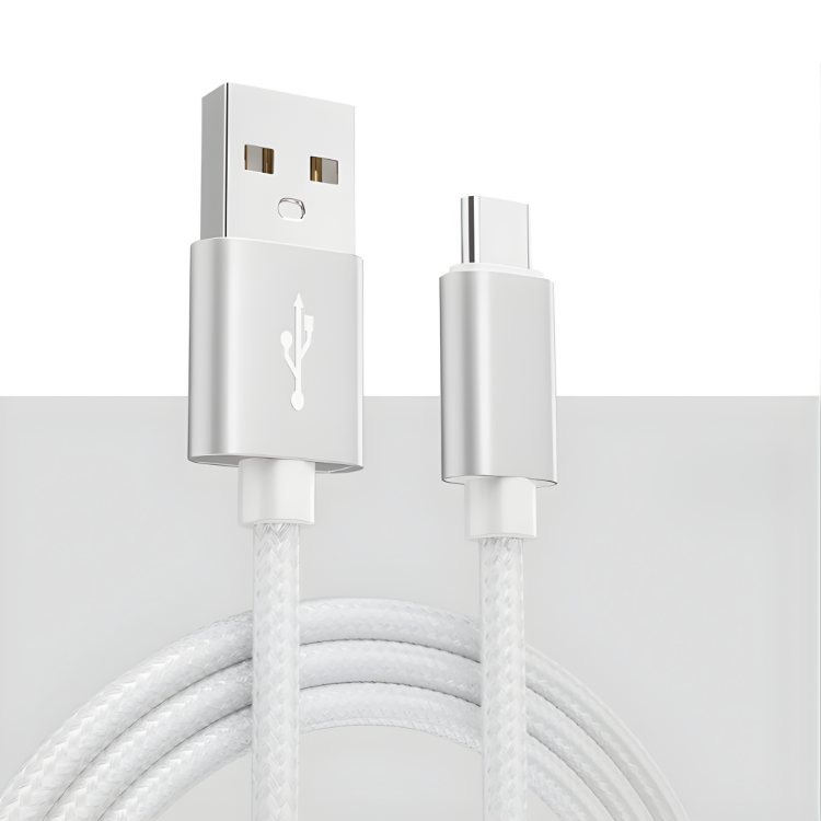 USB-C Kabel Nylon – Schnellladen & Datenübertragung (1m, 2m, 3m)