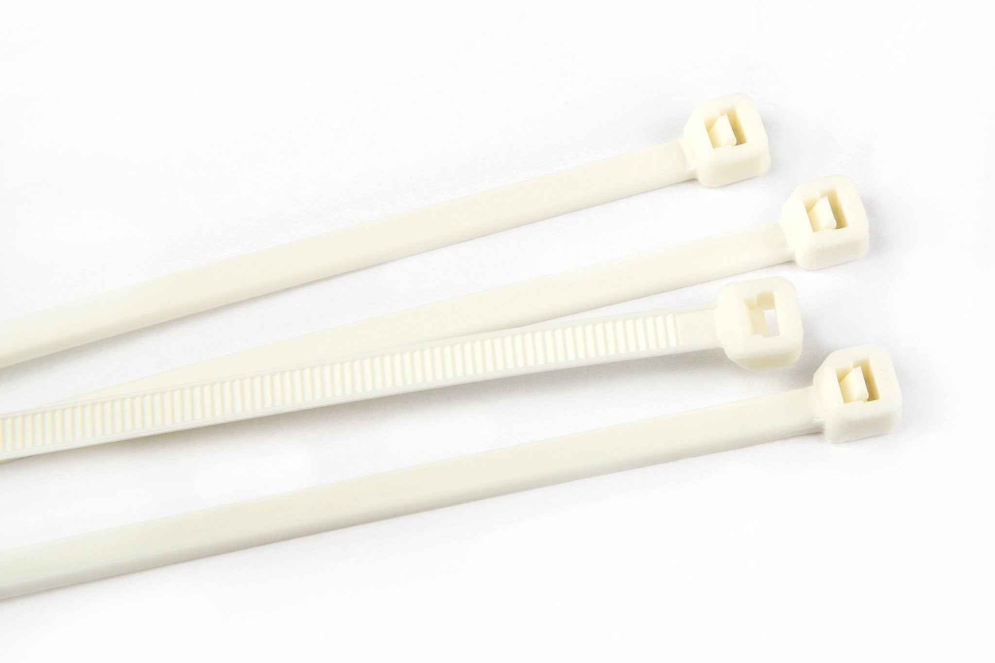 White 3mm x 250mm Cable Ties